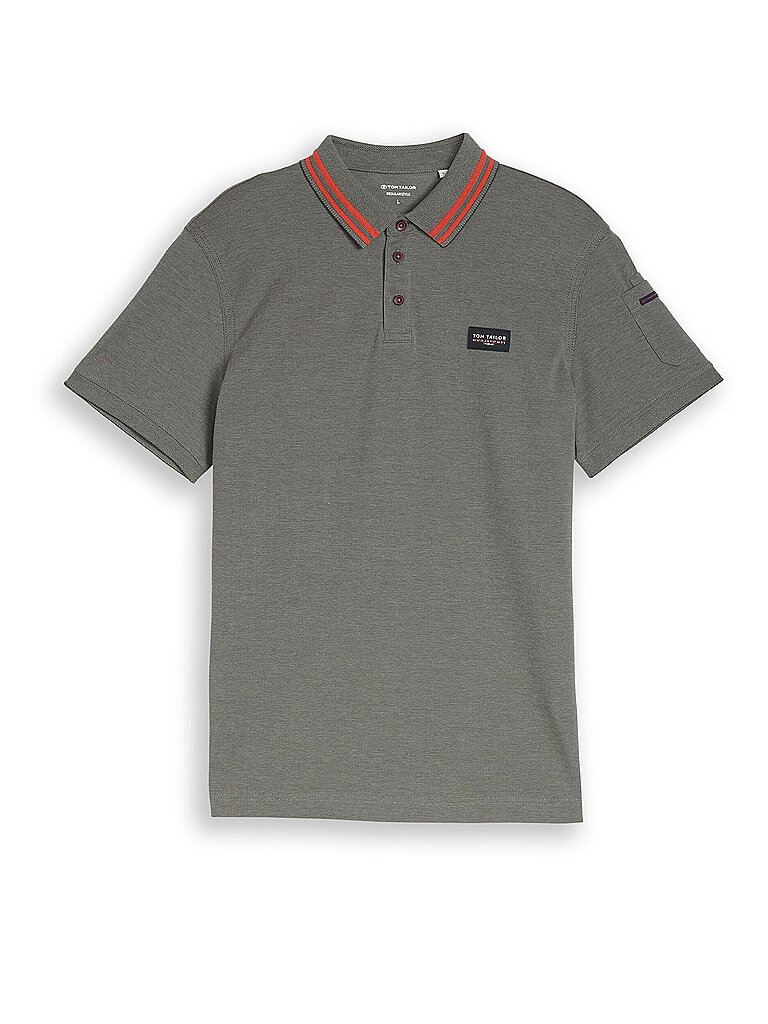Tom Tailor Polo Shirt Olive XXL 3